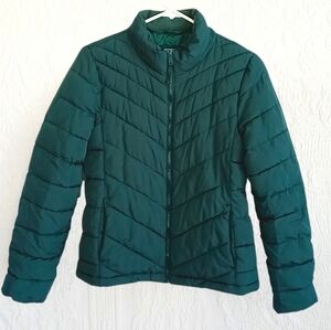 GAP Evergreen Puffer Jacket Winter Ski Warm Cozy Outdoors Gorpcore Activewear SM